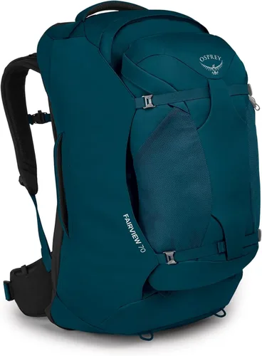 Vista 22 de Osprey Fairview 40L Mochila de viaje para mujer, color negro