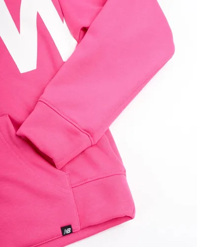 Vista 3 de New Balance Conjunto deportivo de 2 piezas para niña, sudadera y pantalones deportivos de forro polar activo - Conjunto de pantalones deportivos