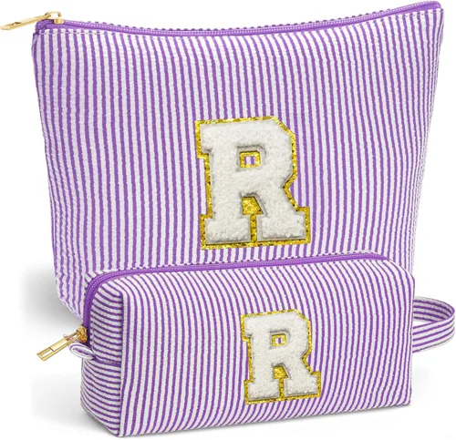 Vista 37 de Set de Bolsos de Maquillaje de Viaje - Bolso Inicial de Aseo de Viaje, Bolso de Cosméticos Portátil Bolso de Maquillaje de Viaje con Artículos Azul
