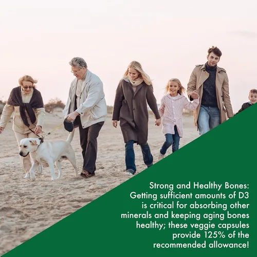Vista 4 de Advanced K2 (MenaQ7) (100mcg) con vitamina D3 (1000 UI) 60 VegeCaps – El único K2 clínicamente validado y patentado en el mercado hoy más 1000 UI