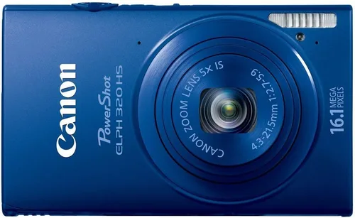 Vista 7 de Canon ELPH 320 HS 16.1MP Cámara Digital con WiFi y Zoom Óptico 5X - Negro 6024B001