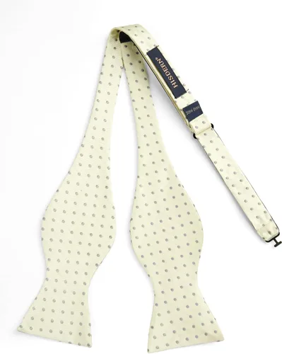 Vista 43 de HISDERN Pajaritas para hombre, diseño de lunares, corbatín y bolsillo cuadrado, clásico, esmoquin de negocios, boda, pajaritas, pañuelo