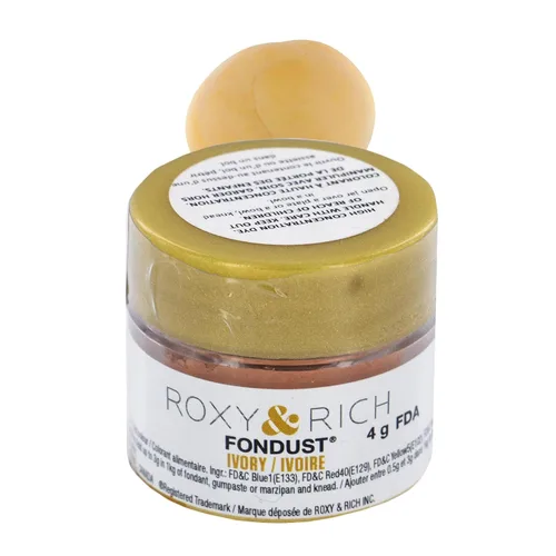 Vista 14 de Roxy & Rich Fondust - Polvo para alimentos color aguacate, 0.14 oz