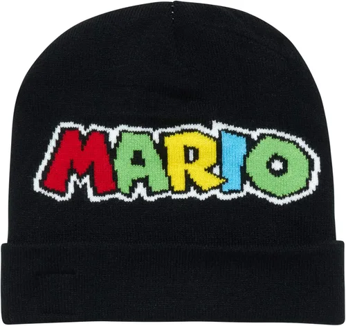 Vista 3 de Nintendo Super Mario Bros Sombrero de invierno de 2 pares de guantes niñosniños pequeños