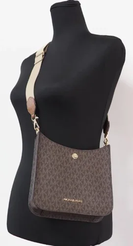 Vista 2 de Michael Kors Briley Small Messenger Crossbody Signature Handbag