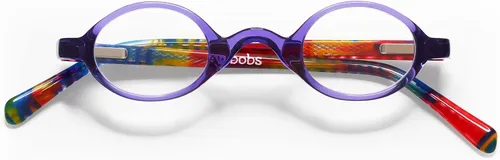Vista 2 de Lectores premium promedio de Old Money para mujeres y hombres Gafas redondas promedio