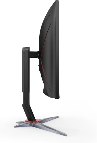Vista 6 de AOC C27G2 Monitor de juegos ultrarrápido curvado sin marco de 27", FHD 1080p, 1ms 165Hz, FreeSync, 2X HDMI 2.0, 1x Display Port, altura ajustable