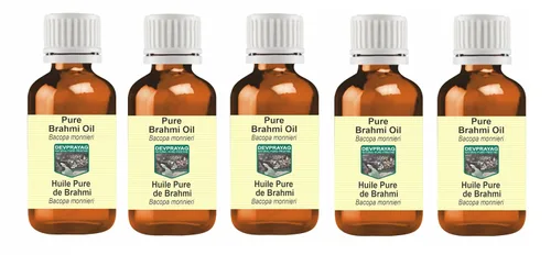 Vista 7 de Aceite de Brahmi puro (Bacopa monnieri) natural de grado terapéutico 0.2 fl oz (0.16 oz)