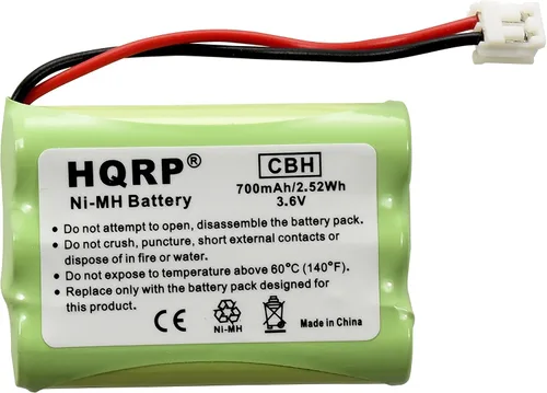 Vista 3 de HQRP Paquete de 2 baterías de teléfono compatibles con Vtech 80-0099-00-00, 5822, ia5849, i6720, i6764, i6772, i6786, i6822, mi6862, mi6873, mi6877