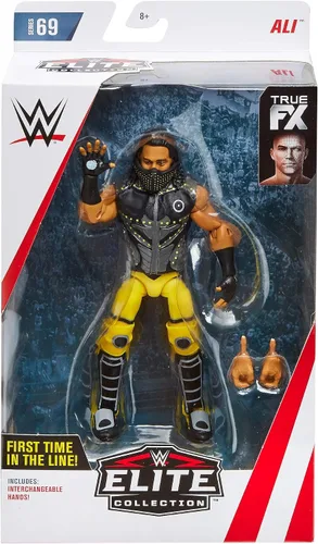 Vista 5 de WWE Mustafa Ali Elite Collection Figura de acción