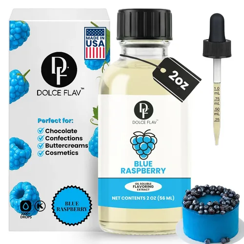 Vista 79 de Dolce Flav Extracto Natural de Anís – 1 Galón Soluble en Aceite Kosher, Sin Azúcar, Aromatizante Concentrado de Anís de Regaliz para Hornear
