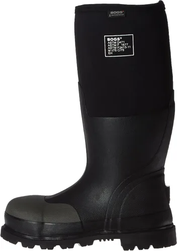 Vista 8 de Bogs Forge Steel Toe - Botas de lluvia impermeables de goma para hombre