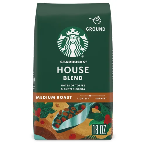 Vista 25 de Starbucks Café Molido, Tueste Medio, Café Caliente o Helado, Mezcla de Desayuno, 18 oz