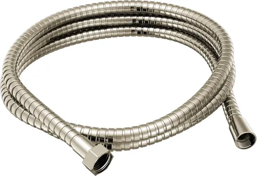 Vista 9 de Moen A726BG - Manguera de ducha de mano de 69 pulgadas de metal con doble bloqueo, oro cepillado