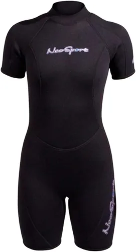 Vista 6 de NeoSport - Traje de neopreno para mujer, 0.118 in, color negro/lavanda-8