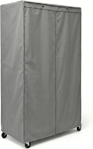Vista 10 de Formosa Covers Cubierta de estante de alambre 30x14x62" Gris Sin Estante