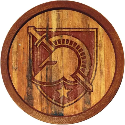 Vista 32 de The Fan Brands NCAA Alabama Crimson Tide: "Faux" - Letrero de barra del equipo deportivo, decoración para el hogar, dormitorio, garaje, oficina