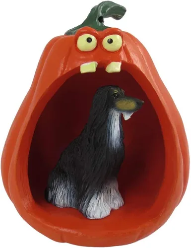 Vista 58 de Conversation Concepts Figura de Corgi galés de Halloween y calabaza Welsh Corgi Pembroke