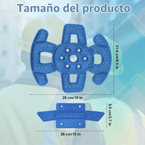 Vista 2 de Forro de absorción de sudor para casco de seguridad Milwau-kee Bolt