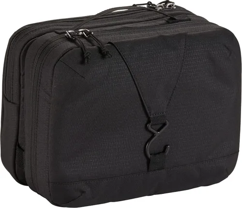 Vista 3 de eagle creek Pack-It Reveal - Neceser triple plegable con 3 compartimentos grandes con organizadores elásticos y con cremallera, hechos