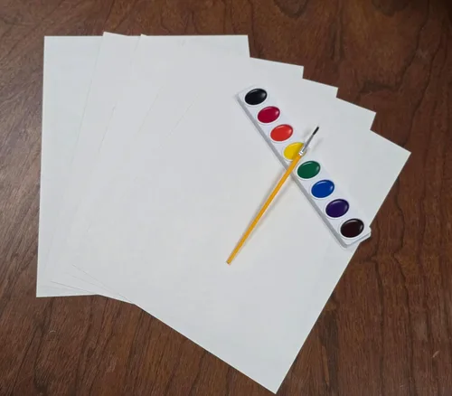 Vista 2 de APC Papel de acuarela, 100 libras, blanco, 9 x 12 pulgadas, 100 hojas
