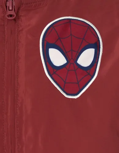 Vista 6 de Marvel Vengadores Spider-Man Varsity Bomber Chaqueta de niño a niño grande