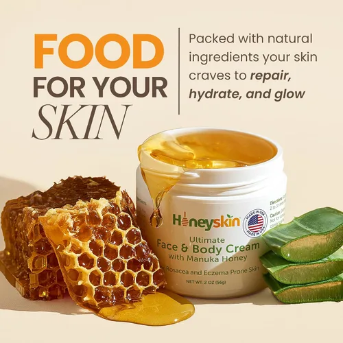 Vista 2 de Crema Honeyskin, 2 onza