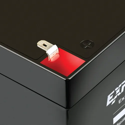 Vista 6 de Baterías de 12 volts para alarmas ExpertPower, Negro