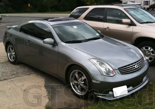 Vista 3 de 03, 04, 05, 06 Infiniti G35 N1, alerón del defensa delantero, 2 puertas solamente