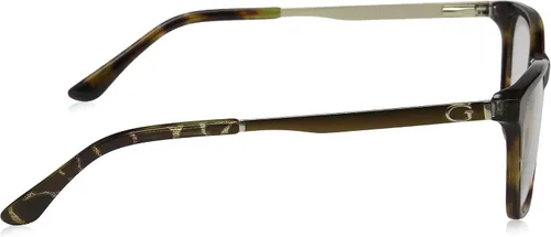 Vista 3 de Gafas graduadas Guess GU 2630 050 Marrón Oscuro A Rayas