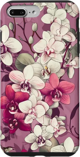 Vista 12 de Orchid Flowers Purple Pink Floral Case for iPhone 17