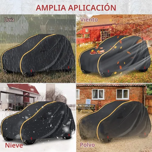 Vista 5 de StarknightMT Funda UTV de 2 plazas, cubierta completa compatible con Can Am Maverick X3/Turbo / 900, Kawasaki, CFMOTO, RZR, Talon, SXS funda
