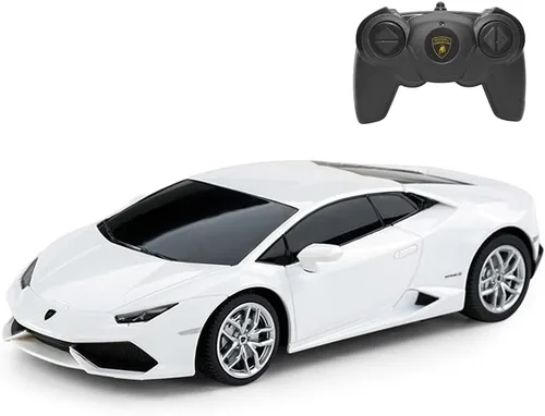 Vista 10 de RASTAR Auto a control remoto 1:24 RC Lamborghini HURACÁN LP610-4 Vehículo modelo de coche de juguete, naranja