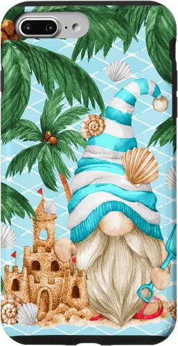 Vista 12 de Life is Better At The Beach for Summer Lover Funny Gnome Case for iPhone 17