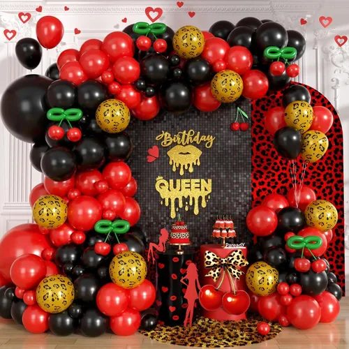 Vista 19 de Kit de Arco de Globos Paready Graduación 2025, 120 Piezas de Arco de Globos Graduación Negro y Dorado, Globos de Confeti Negro y Dorado Metálicos