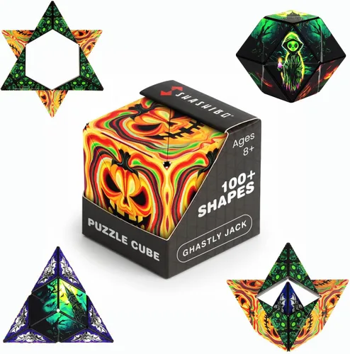 Vista 45 de Shashibo DODECA - Cubo magnético de rompecabezas, juguete para aliviar