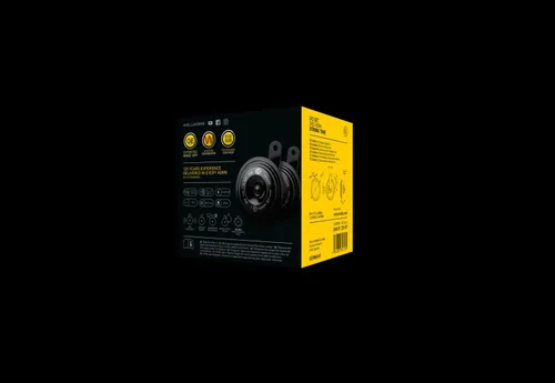 Vista 7 de HELLA 011225871 - Kit de bocinas de disco negras BX de 92 mm, 12 V (ajuste universal)