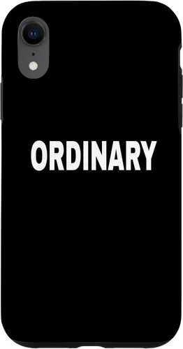 Vista 9 de Funda para iPhone 12 mini ORDINARY Mood Emotion Bold White Text Apparel