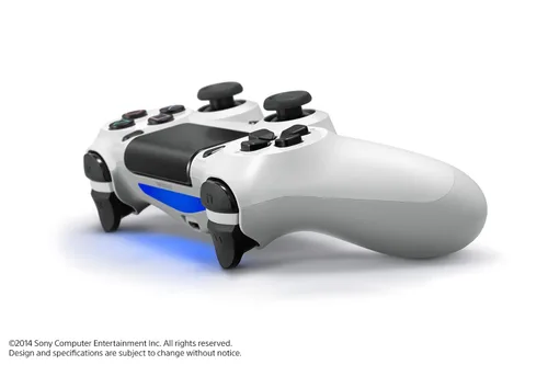 Vista 5 de DualShock 4 Wireless Controller for PlayStation 4 - Glacier White (Renewed)
