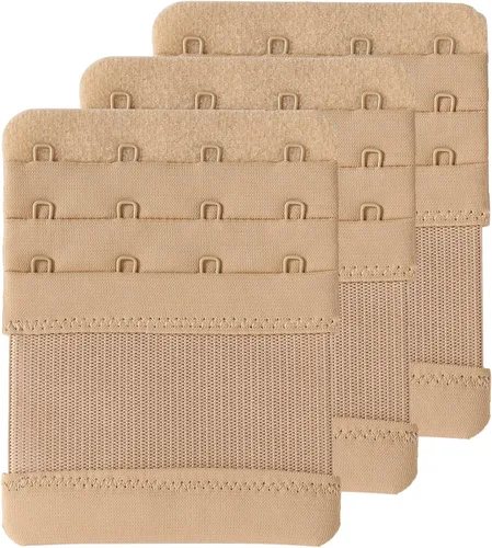 Vista 34 de SAMGU Extensores de brasier para mujer, 2 ganchos, 3 ganchos, 4 ganchos, 5 ganchos, 6 ganchos, correa de extensión de brasier elástica suave 2