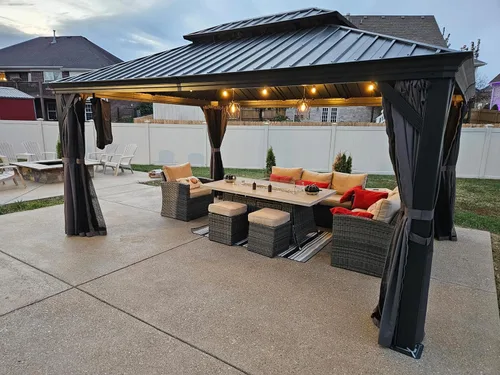 Vista 28 de Purple leaf - Gazebo para exteriores.