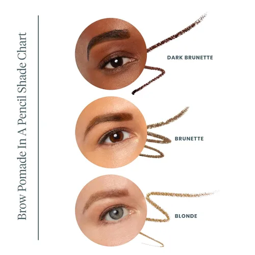 Vista 6 de Wonderskin Lápiz de cejas - Pomada de cejas para cejas de aspecto natural El lápiz cremoso para cejas rellena, define y da forma a las cejas