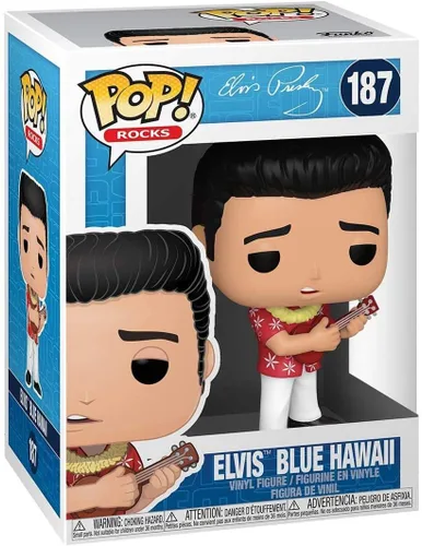 Vista 3 de Funko Pop! Rocks: Elvis - Blue Hawaii