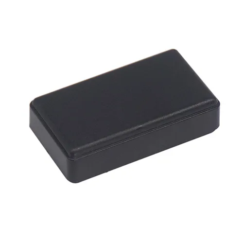 Vista 3 de Zulkit 12 cajas de proyecto de plástico ABS para proyectos eléctricos, caja de conexiones de energía, color negro, 1.97 x 1.10 x 0.59 pulgadas 12