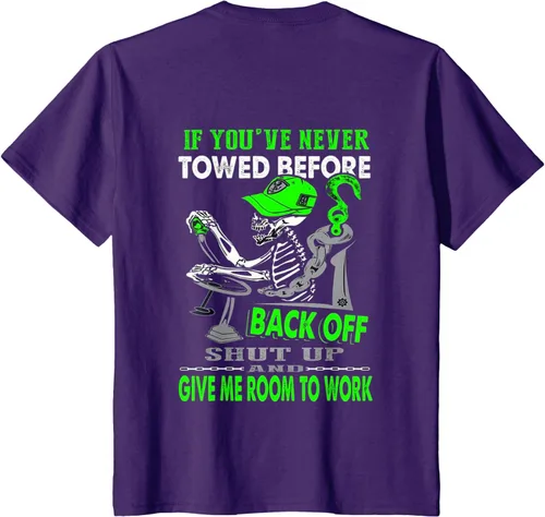Vista 18 de Proud Tow Truck Operator - Camiseta, Negro, S