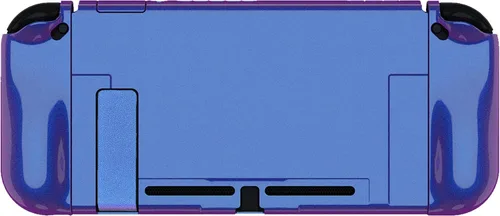 Vista 5 de PlayVital Funda de agarre brillante mejorada para Nintendo Switch, funda protectora ergonómica para Nintendo Switch, carcasa rígida separable