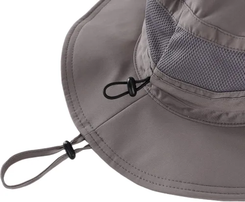 Vista 36 de Connectyle Sombrero de sol Boonie para hombre, protección UV, pesca, senderismo, camping, sombrero