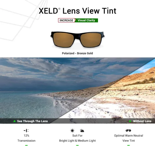 Vista 4 de XELD Lentes de repuesto para Oakley Holbrook - Opciones