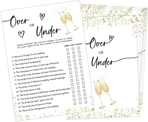 Vista 9 de What Did the Groom Say - Juego de despedida de soltera, despedida de soltera y despedida de soltera, juego de 30 tarjetas, tarjetas de juego