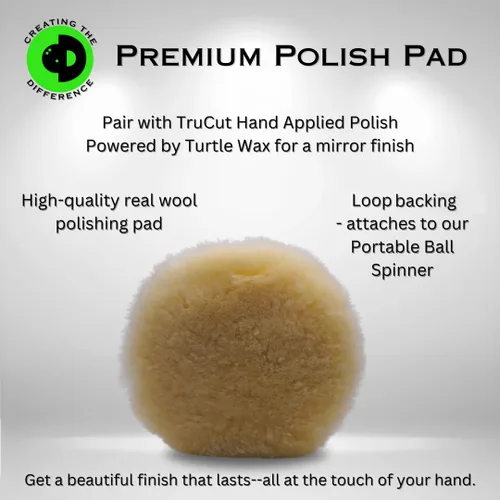 Vista 3 de Kit de esmalte aplicado a mano y bola de boliche alimentado por Turtle Wax Creating the Difference TruCut Polish up to 6500 Finish Grit for